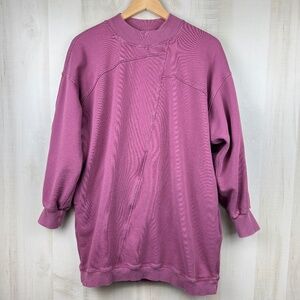 Lululemon Women’s Broken Beats Sweater Dress Plumful Athleisure Sz Medium